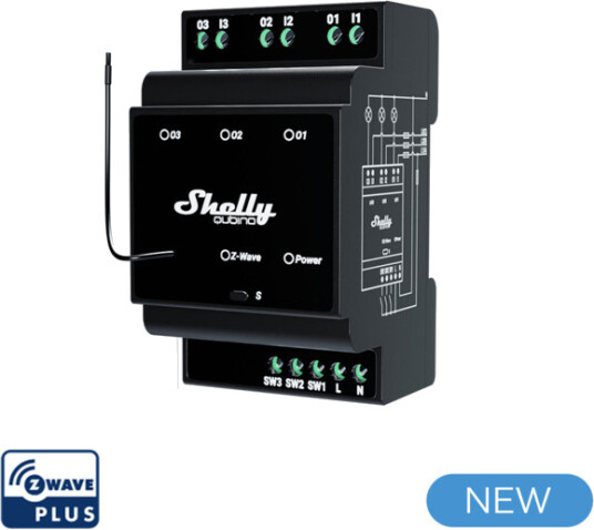 Shelly - Qubino Wave Pro 3