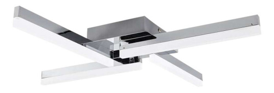 Lindby LED-taklampe Patrik med fire lys, IP44