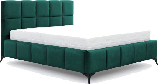 Kamble Sengeramme med Oppbevaring 160x200 cm Turkis