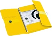 Herlitz   3 Fliksmappe   For A4 210 X 297 Mm   Transparent Gul
