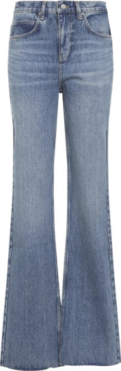 The Frankie Shop Dame Jeans Blå XS,