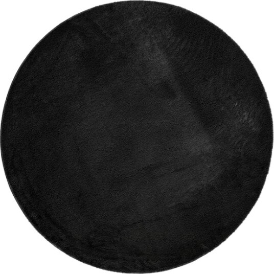 Ryematte Heaven Rund - 120x120 cm, Svart
