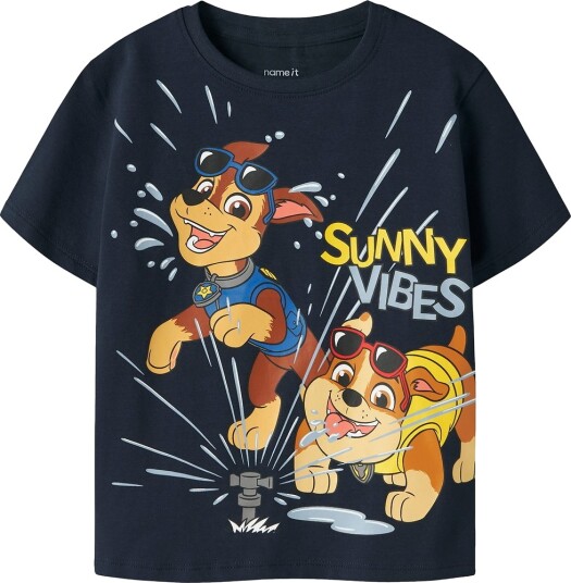 Name It Nmmmacas Paw Ss Nreg Top Cplg Navy 92