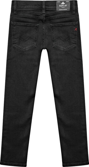 Replay Wallys Trousers Super Slim Black 140 Replay Wallys Trousers Super Slim Black 140