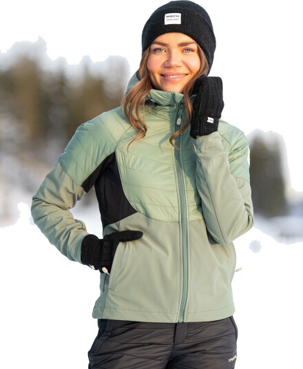 Twentyfour Finse Hybrid Jakke Grønn 34