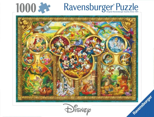 Puslespill 1000 Beste Disney Ravensburger Puslespill 1000 Beste Disney Ravensburger