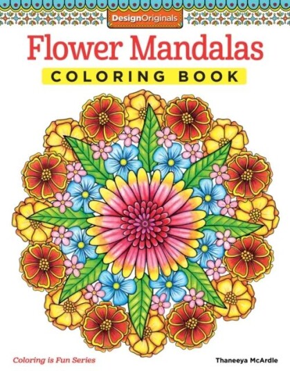 Flower Mandalas Coloring Book Av Thaneeya Mcardle