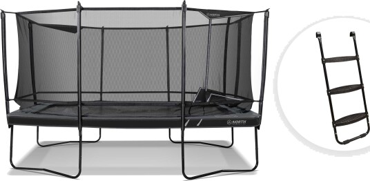 Trampoline North Legend Rektangulær / 5,3 m x 3,6 m / Trampoline + Stige