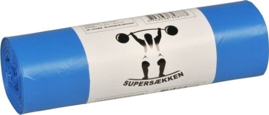 Sæk Abena Poly Line Supersæk 100 L Blå Lldpe/Virgin 25 Stk.