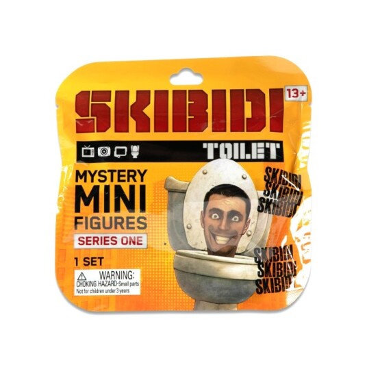 Skibidi Toilet Mini Mystery Figures Assorted 1300 Skibidi Toilet Mini Mystery Figures Assorted 1300