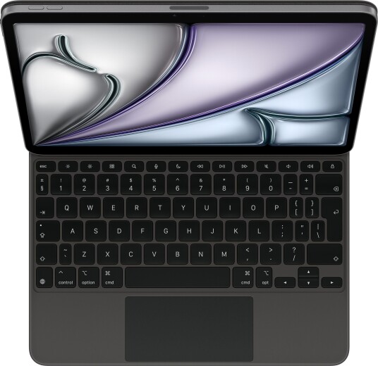 Apple Magic Keyboard med Foliosett for iPad Air 11" - QWERTY - Svart Apple Magic Keyboard med Foliosett for iPad Air 11" - QWERTY - Svart