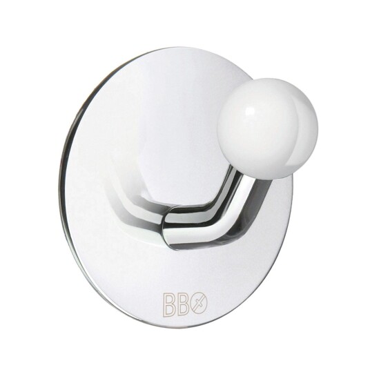 Beslagsboden Enkel Krok Bk1085 Krom