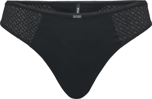 BOSS Thong_B Lace Black XL