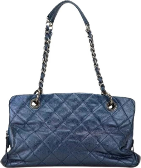 Chanel Vintage Dame Blå Chanel Vintage Dame Blå