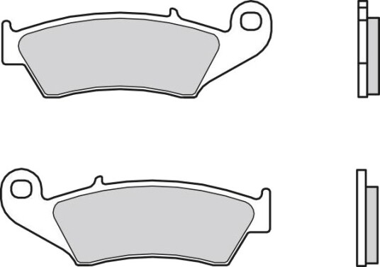 Bremseklosser sett BREMBO 07KA17SX