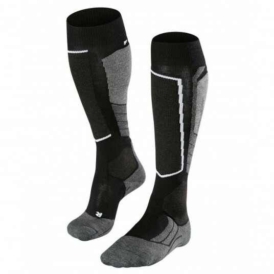Falke SK2 Wool Skisokker Dame Black Falke SK2 Wool Skisokker Dame Black