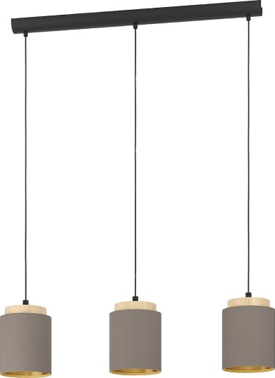 EGLO Pendel Albariza 3 Light Brun Takpendler