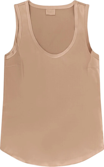 Brunello Cucinelli Dame Topper Beige S,
