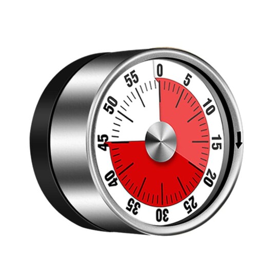 Inf Magnetisk mekanisk timer Sølv Inf Magnetisk mekanisk timer Sølv
