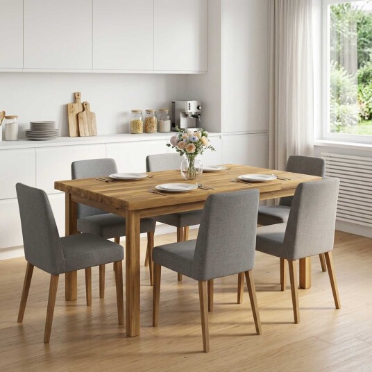 vidaXL Rektangulær Bordplate 100 x 60 x 3,2 cm Rektangulær