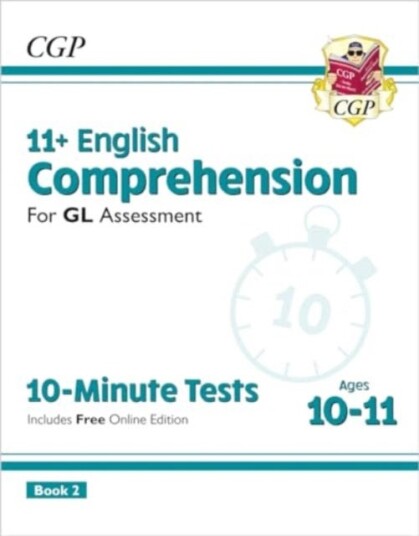 11+ GL 10Minute Tests: English Comprehension  Ages 1011 Book 2 (with Online Edition)