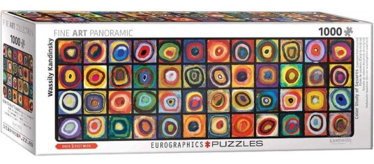 Eurographics Kandinsky Puslespill 1000 Brikker Kvadrat Studie