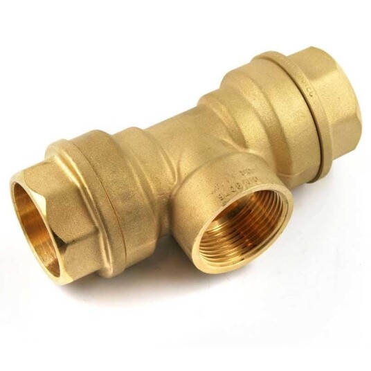 Isiflo T-rør med Innvendig Gjenger 40mmx1 1/4"40mm Isiflo T-rør med Innvendig Gjenger 40mmx1 1/4"40mm