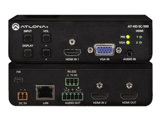 ATLONA AT-HD-SC-500 HDMI-videoscaler ATLONA AT-HD-SC-500 HDMI-videoscaler