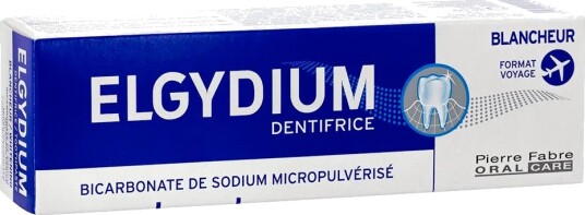 Tannbleking Tannkrem ELGYDIUM Whitening 50 ml.
