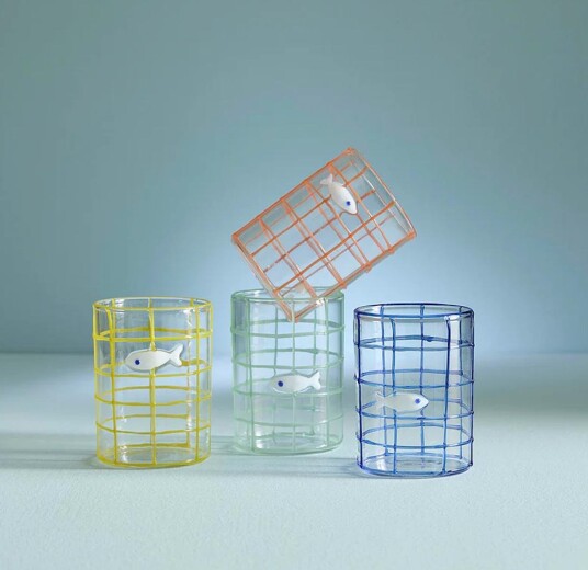 Jonathan Adler Amalfi Glass 4stk Jonathan Adler Amalfi Glass 4stk