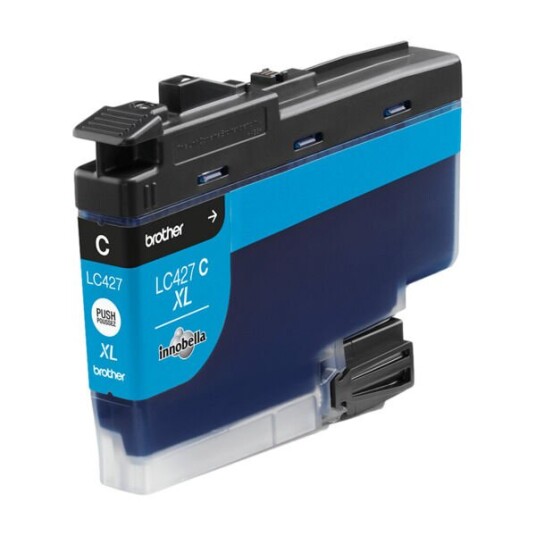 Brother LC 427XLC - High Capacity - Cyan Ink - Blekkpatron Blå