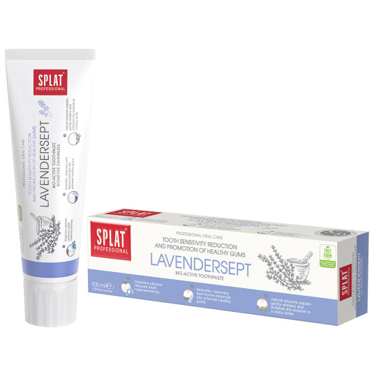 Splat Professional Lavendersept Tannkrem Fluorfri 100 ml Splat Professional Lavendersept Tannkrem Fluorfri 100 ml