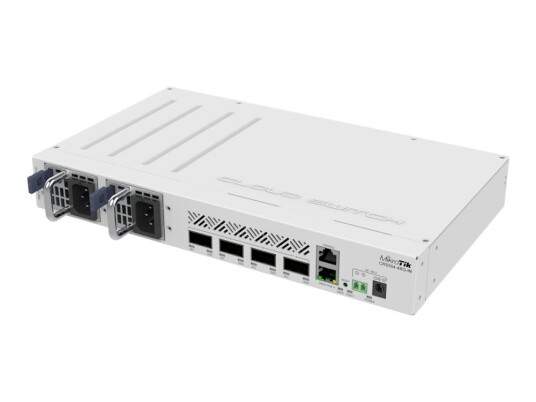 Mikrotik Crs504-4Xq-In - Switch - Styrt - 4 X 100 Gigabit Qsfp28 - Stasjonær, Rackmonterbar - For Mikrotik G1040a-60Wf, Xq+31Lc02d, Xq+85Mp01d Mikrotik Crs504-4Xq-In - Switch - Styrt - 4 X 100 Gigabit Qsfp28 - Stasjonær, Rackmonterbar - For Mikrotik G1040a-60Wf, Xq+31Lc02d, Xq+85Mp01d