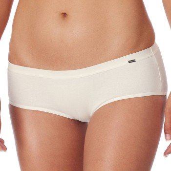 Schiesser Truser Fine Rib Hipster Champagne bomull Small Dame