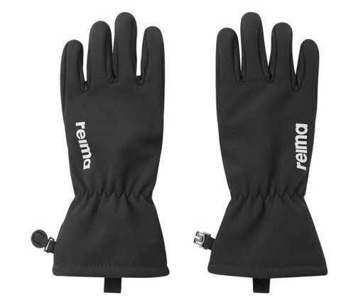 Reima Hansker Softshell Touch Finger Tehden Black