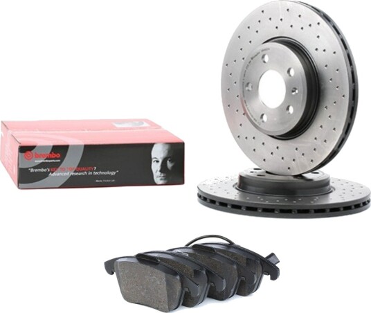 Bremseskiver og -klosser BREMBO BRB3405N0328