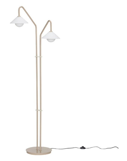 Como Gulvlampe Beige - Hübsch Como Gulvlampe Beige - Hübsch