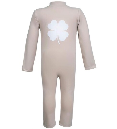 Petit Crabe Badedrakt Lou UV50+ Latte 2 3 år 92 98 Badetøy Beige