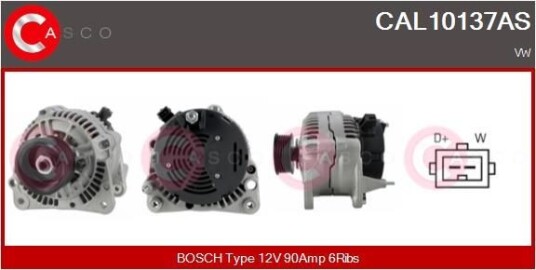 Dynamo CASCO CAL10137AS