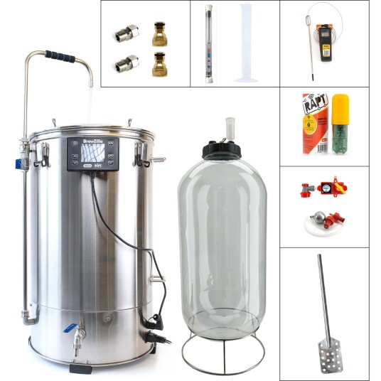 BrewZilla 65 Gen 4.1 Deluxe Startpakke Det du trenger for å komme i gang