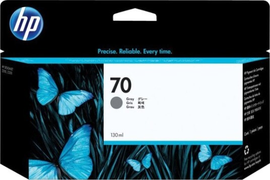 HP 70 grå DesignJet blekkpatron original 130 ml C9450A
