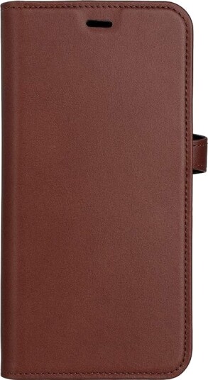 BUFFALO 2in1 Skinn 3 kort MagSerie iPhone 15 Plus Brun