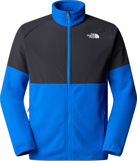 The North Face Men"s Glacier Heavyweight Full Zip Fleece Hero Blue/Asphalt Grey/TNF Black S