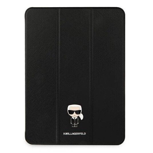 Karl Lagerfeld Klfc12okmk Ipad 12,9" Pro 2021 Bokomslag Czarny/Svart Saffiano Karl Iconic