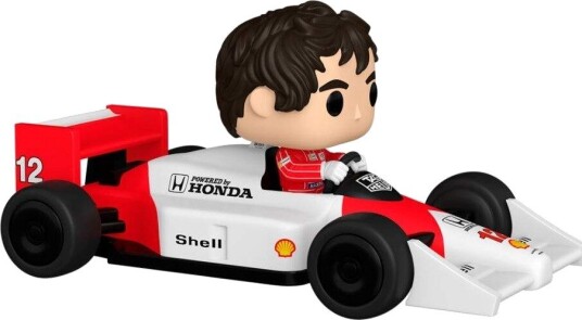Northix Formel 1 McLaren Ayrton Senna POP-figur Super Deluxe samleobjekt