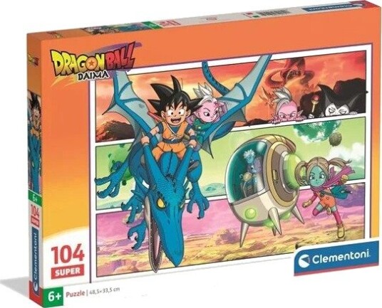 Clementoni Puzzle Super Dragon Ball Daima -1- 104 pieces 2D Puslespill