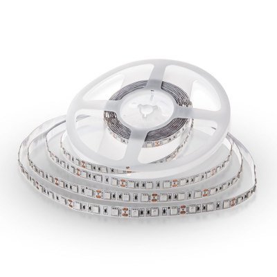V-Tac 9W/m LED strip - 5m, IP20, 24V, 60 LED per meter - Dimbar : Dimbar, Kulør : Varm V-Tac 9W/m LED strip - 5m, IP20, 24V, 60 LED per meter - Dimbar : Dimbar, Kulør : Varm