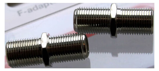 Triax F-kon adapter hun/hun (2 pk) Triax F-kon adapter hun/hun (2 pk)