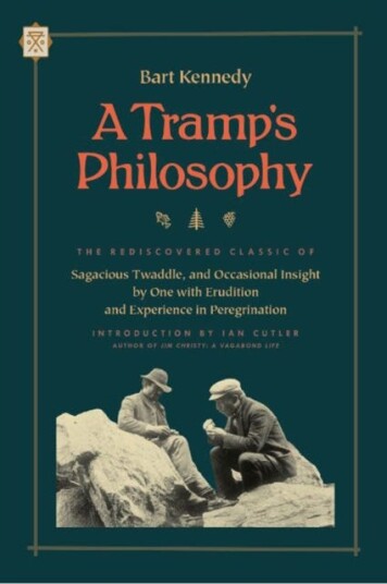 A Tramp'S Philosophy Av Bart Kennedy