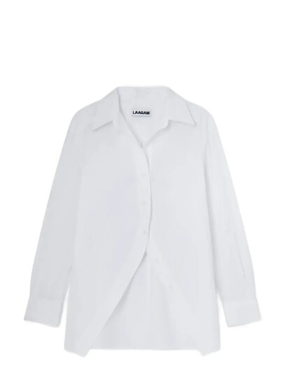 Laagam No Boyfriend White Shirt - White - S/36 Laagam No Boyfriend White Shirt - White - S/36